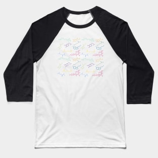 Neurotransmitters Pattern Happy Chemicals Baseball T-Shirt